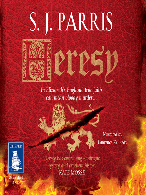 Title details for Heresy by S.J. Parris - Available